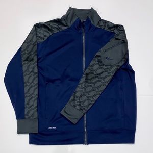 NWOT Nike Dri Fit Zip Up track jacket size XL